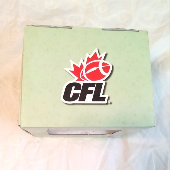 Saskatchewan Roughriders CFL Ceramic Piggy Coin Bank - Picture 2 of 9